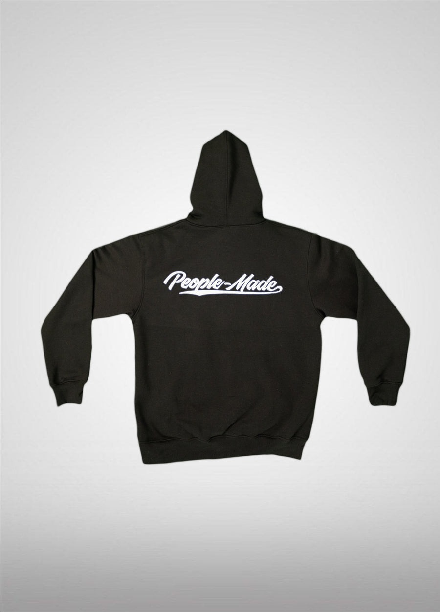 PREMIUM HOODIE - BLACK/PURPLE